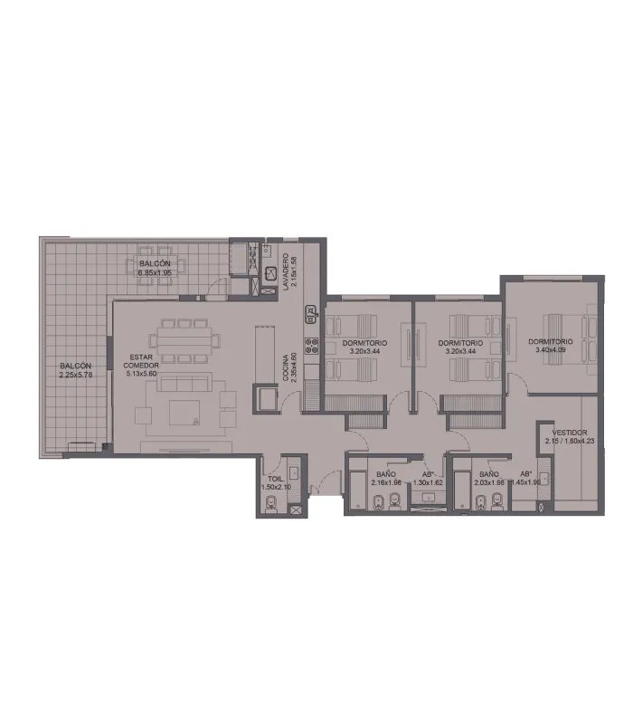 Fronda departamentos, Marchesini Desarrollos
