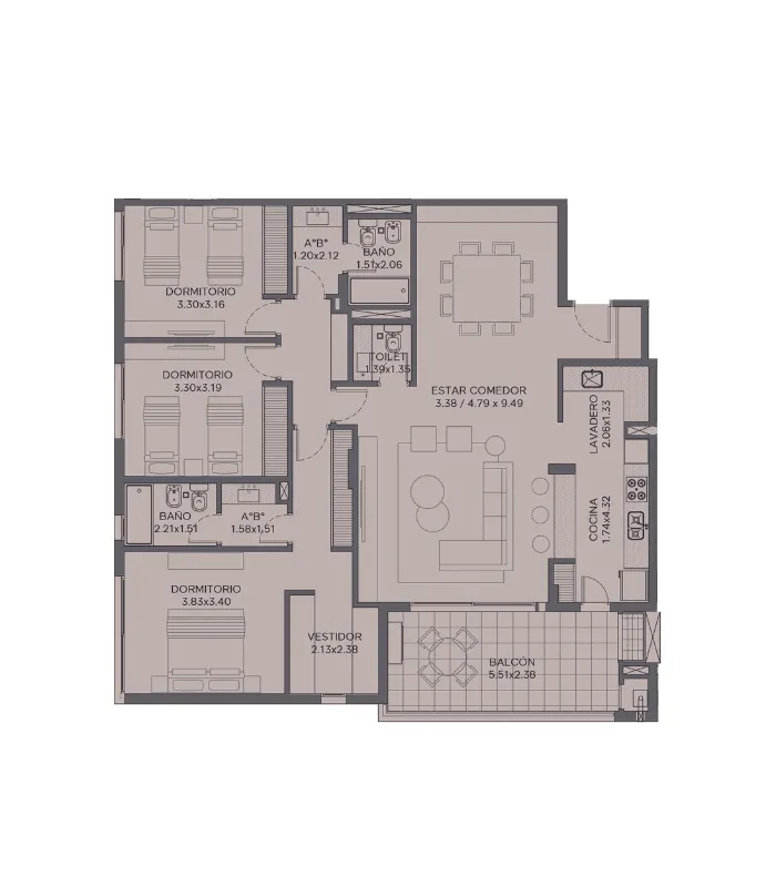 Fronda departamentos, Marchesini Desarrollos