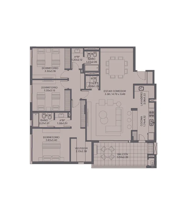 Fronda departamentos, Marchesini Desarrollos